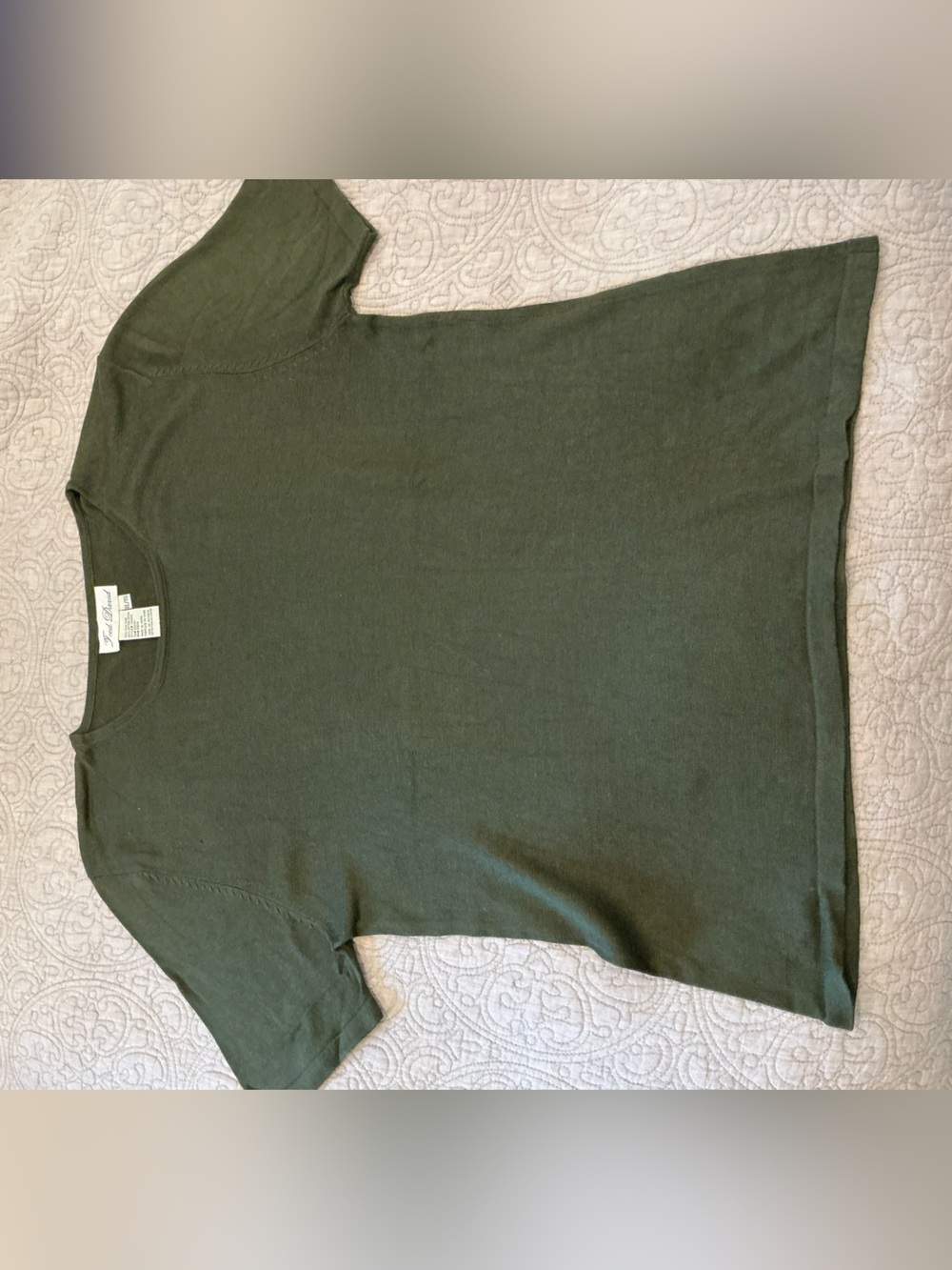 Fred David Women's Short Sleeve Tee - Olive